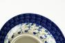 Тарелка для супа с синим орнаментом "Летний ветерок" Керамика Артистична  - фото