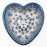 Оригинальная керамическая пиала-сердце "Полевые цветы" Керамика Артистична  - фото