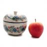 Керамический горшочек-яблоко для запекания "Чайная роза" Керамика Артистична  - фото