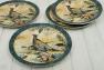 Набор из 4-х обеденных тарелок с изображением фазанов "Щедрый урожай" Certified International  - фото