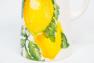 Высокий керамический кувшин с красочным фруктовым дизайном "Солнечный лимон" Villa Grazia  - фото