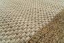 Коричневый ковер для улицы с плетением рогожкой Cord SL Carpet  - фото