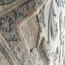 Серый мягкий ковер в стиле барокко Farashe SL Carpet  - фото