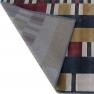 Разноцветный ковер в стиле модерн с геометрическим рисунком Farashe SL Carpet  - фото
