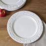 Набор из 4-х обеденных тарелок с рельефным узором "Флорентийская лоза" Certified International  - фото