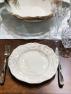Керамические салатные тарелки с фактурным декором, набор 4 шт. "Флорентийская лоза" Certified International  - фото
