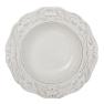 Набор из 4-х керамических суповых тарелок с тиснением "Флорентийская лоза" Certified International  - фото