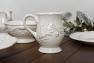 Набор керамических чайных чашек с узором из акантовых листьев, 4 шт. "Флорентийская лоза" Certified International  - фото