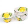 Пиала керамическая из красочной коллекции посуды "Солнечный лимон" Villa Grazia  - фото