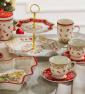Фарфоровый чайный набор для подарка для двоих «Вкус праздников» Palais Royal  - фото