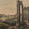 Репродукция картины Луиджи Россини "Римский форум" Decor Toscana  - фото