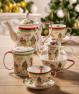 Подарочный комплект из 2х чайных чашек с блюдцем «Теплые поздравления» Palais Royal  - фото