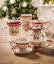 Чашка для чая с блюдцем "Теплые поздравления" Palais Royal  - фото
