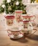 Коллекция чайной и кофейной посуды в новогодней стилистике «Теплые поздравления» Palais Royal  - фото