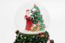 Новогодняя статуэтка-шар "Санта возле елки с подарками" Palais Royal  - фото
