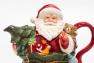 Новогодний керамический заварник-статуэтка «Санта с подарками» Palais Royal  - фото