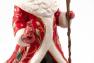 Большая статуэтка Деда Мороза с птичкой "Семейные традиции" Fitz and Floyd  - фото