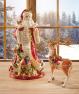 Керамическая статуэтка ручной работы Дед Мороз "Семейные традиции" Fitz and Floyd  - фото