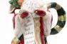 Керамический кувшин-статуэтка Дед Мороз со списком "Семейные традиции" Fitz and Floyd  - фото