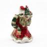Керамический кувшин-статуэтка Дед Мороз со списком "Семейные традиции" Fitz and Floyd  - фото