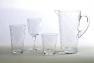 Набор из 4-х высоких прозрачных стаканов из акрила для прохладительных напитков "Алмазные грани" Certified International  - фото