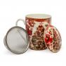 Чашка чайная с ситечком "Добрый Санта" Palais Royal  - фото