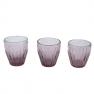 Набор фиолетовых стаканов для воды Villa D'este, 6 шт  - фото
