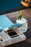Приставной столик к шезлонгу из искусственного ротанга Dynasty Skyline Design  - фото