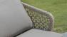 Бежевый трехместный диван с мягким сиденьем для отдыха на террасе Journey Skyline Design  - фото