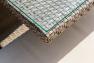 Плетеный приставной столик к шезлонгу из искусственного ротанга Journey Skyline Design  - фото