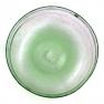 Прозрачный салатник светло-зеленого цвета из стекла с пузырьками воздуха Matisse Comtesse Milano  - фото