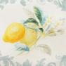 Овальное блюдо с узором из акантовых листов и центральным рисунком "Спелый лимон" Certified International  - фото