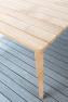 Прямоугольный деревянный обеденный стол POB Skyline Design  - фото