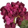 Изящная декоративная ветка Гортензии пурпурного цвета Exner  - фото