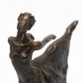 Изящная статуэтка "Балерина в позе арабеска" цвета состаренной бронзы Hilda Exner  - фото