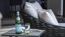 Лаунж-диван с мягким текстильным матрасом и узорным плетением из шнура Serpent Skyline Design  - фото