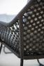 Трехместный диван на металлическом каркасе с узорным плетением Moma Skyline Design  - фото