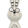 Статуэтка керамическая в пасхальной тематике "Зайчик с полосатыми ушками" Exner  - фото