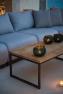 Прямоугольный кофейный столик с деревянной столешницей Horizon Skyline Design  - фото