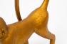 Креативная статуэтка "Обезьянка" золотого цвета Hilda Exner  - фото
