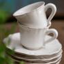 Чашка чайная с блюдцем из белой коллекции Impressions Costa Nova  - фото