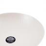 Белая тарелка для супа из керамики с выразительной текстурой Vesuvio Bastide  - фото