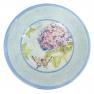 Ударостойкий меламиновый салатник небесно-голубого цвета "Сад гортензий" Certified International  - фото