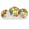 Керамический столовый сервиз с суповыми тарелками на 4 персоны "Фруктовый нектар" Certified International  - фото