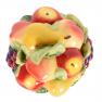 Емкость для хранения с крышкой из объемных плодов ручной росписи "Фруктовый нектар" Certified International  - фото