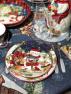 Тарелки для салата с новогодними высказываниями, набор 4 шт. "Рождество со снеговиком" Certified International  - фото