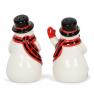 Набор емкостей для соли и перца в виде снежных человечков "Рождество со снеговиком" Certified International  - фото