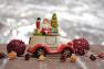 Новогодняя шкатулка в виде машинки с Дедом Морозом Palais Royal  - фото