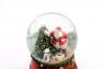 Новогодняя музыкальная шкатулка-шар "Санта с ёлочкой" Palais Royal  - фото