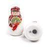 Набор емкостей для соли и перца в виде снеговиков "Рождественская хижина" Certified International  - фото